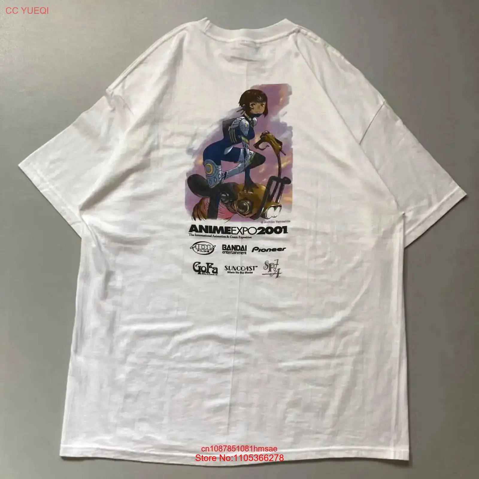 Vintage Fashion Expo - 00s ANIME EXPO เสื้อยืดอย่างเป็นทางการ ไซส์ XL