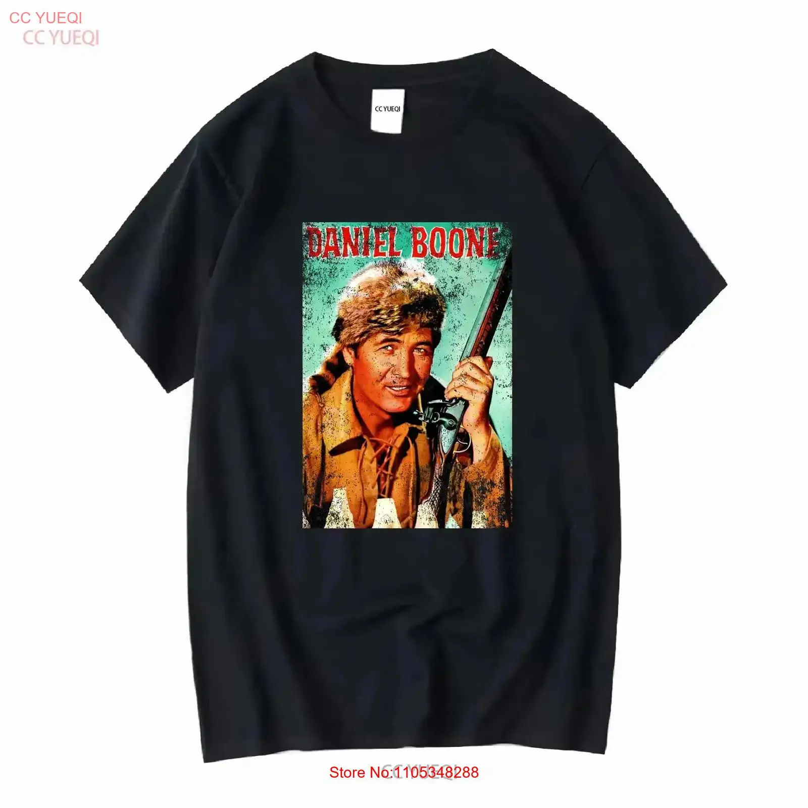 Vintage Fashion Tv - เสื้อยืดลายวินเทจสไตล์ยุค 60 จากซีรีส์โทรทัศน์ Daniel Boone ลุคเก่าแบบวินเทจ
