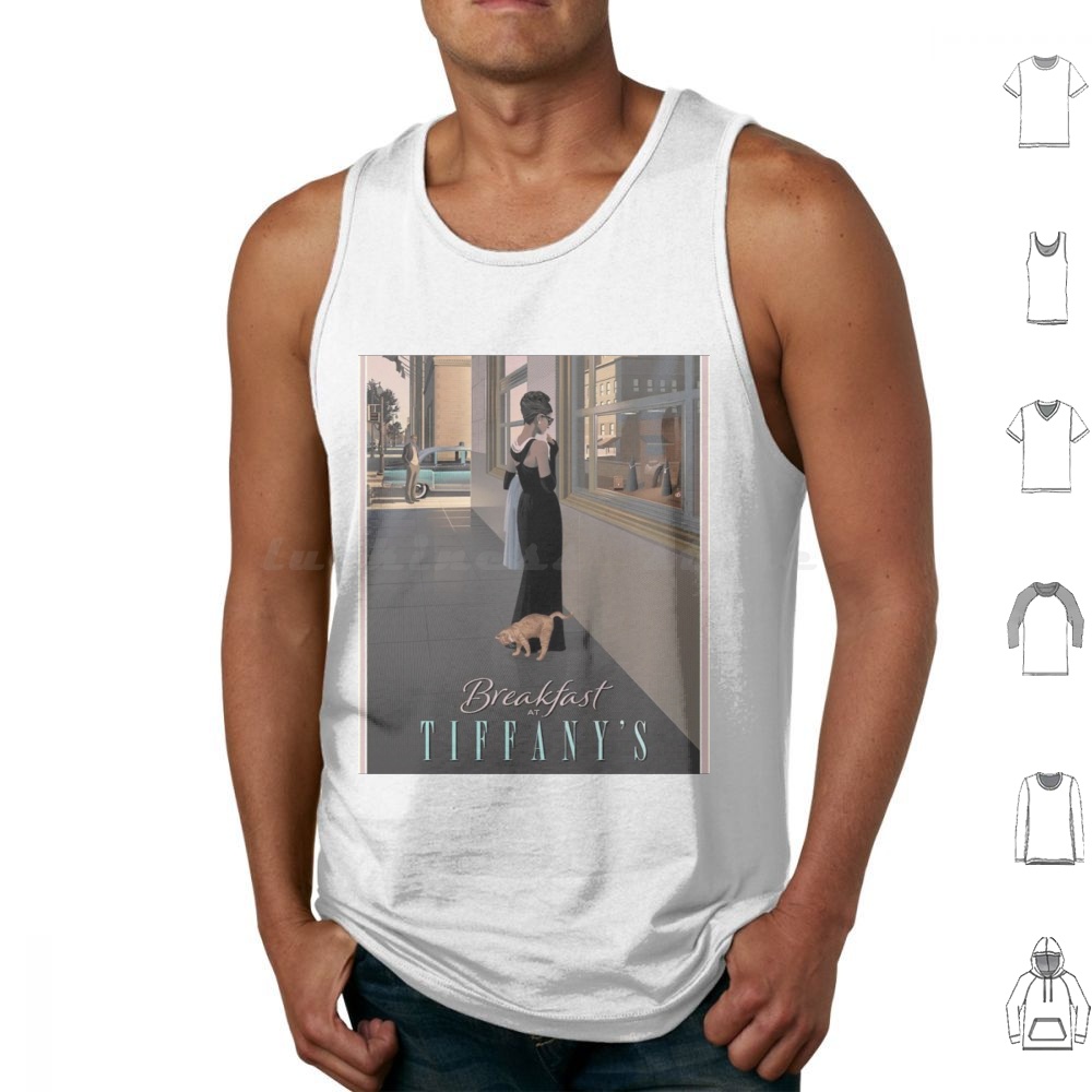 Vintage Fashion Icons - เสื้อกล้ามสำหรับอาหารเช้า เสื้อกั๊กแขนกุด อาหารเช้า ฮอลลี่ โกไลท์ลี่ ภาพยนตร์คลาสสิก