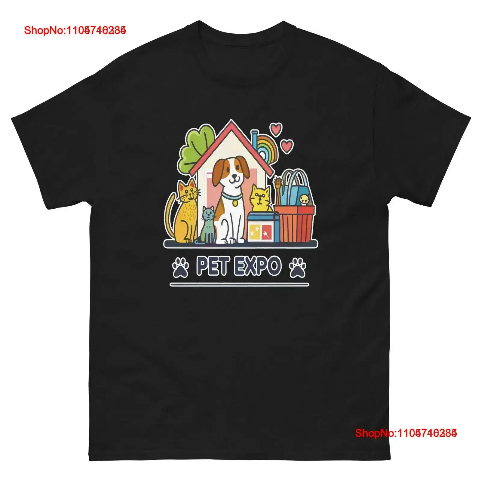 Vintage Fashion Expo - เสื้อยืดลายวินเทจสำหรับงาน Pet Expo งานสังสรรค์ งานพบปะสังสรรค์ เนื้อผ้าระบายอากาศ