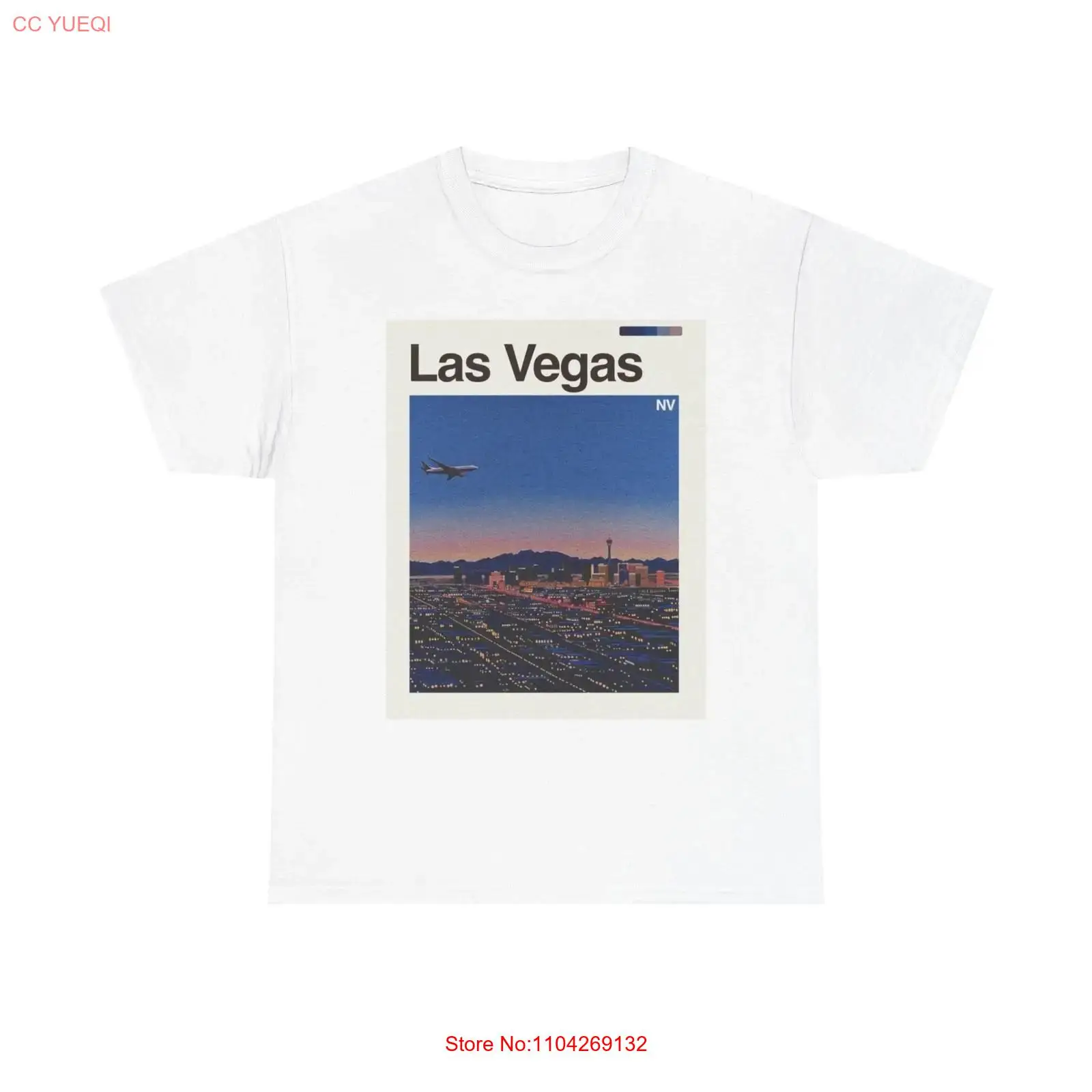 Vintage Fashion Las Vegas - เสื้อยืดลายเรโทรลาสเวกัส ผ้าฝ้าย สไตล์วินเทจ ล้างทำความสะอาดแล้ว ใส่ได้ทั้งชายและหญิง เนื้อผ้านุ่ม