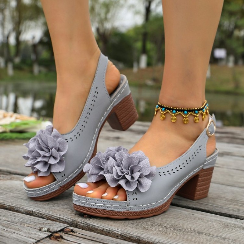 รองเท้าส้นสูงแบบเปิดนิ้วเท้าปร - Vintage Fashion In 2026 บทวิจารณ์และราคา