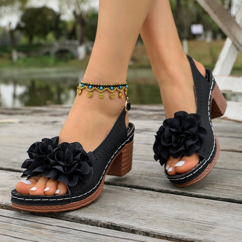 รองเท้าส้นสูงแบบเปิดนิ้วเท้าปร - Vintage Fashion In 2026 บทวิจารณ์และราคา