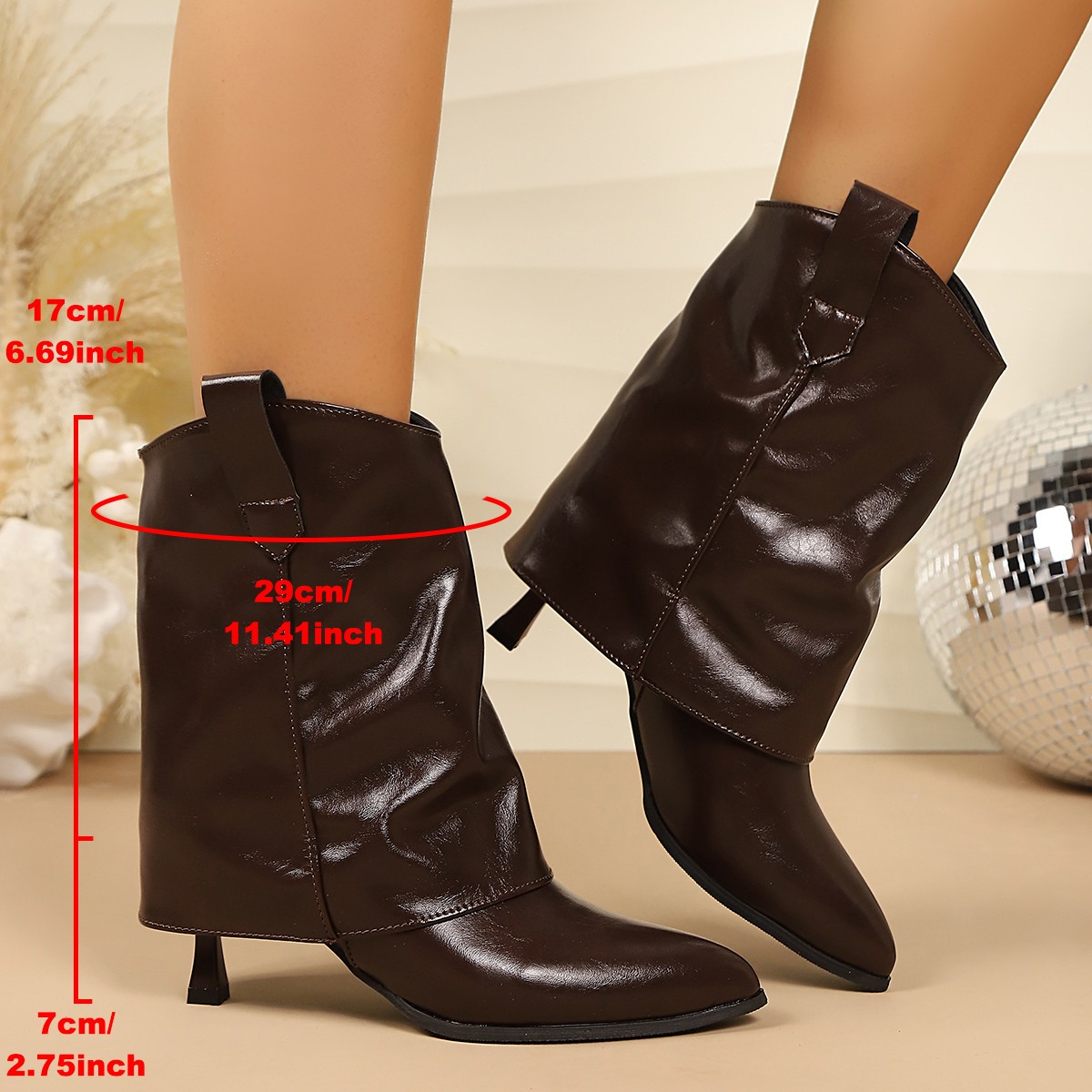 รองเท้าบูทสั้นส้นเข็มทรงวินเทจ - Vintage Fashion In 2026 บทวิจารณ์และราคา
