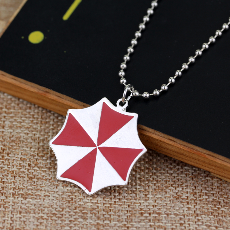 สร้อยคอจี้ร่มสีแดงสไตล์วินเทจ  - Vintage Fashion Jewelry Necklaces บทวิจารณ์และราคา