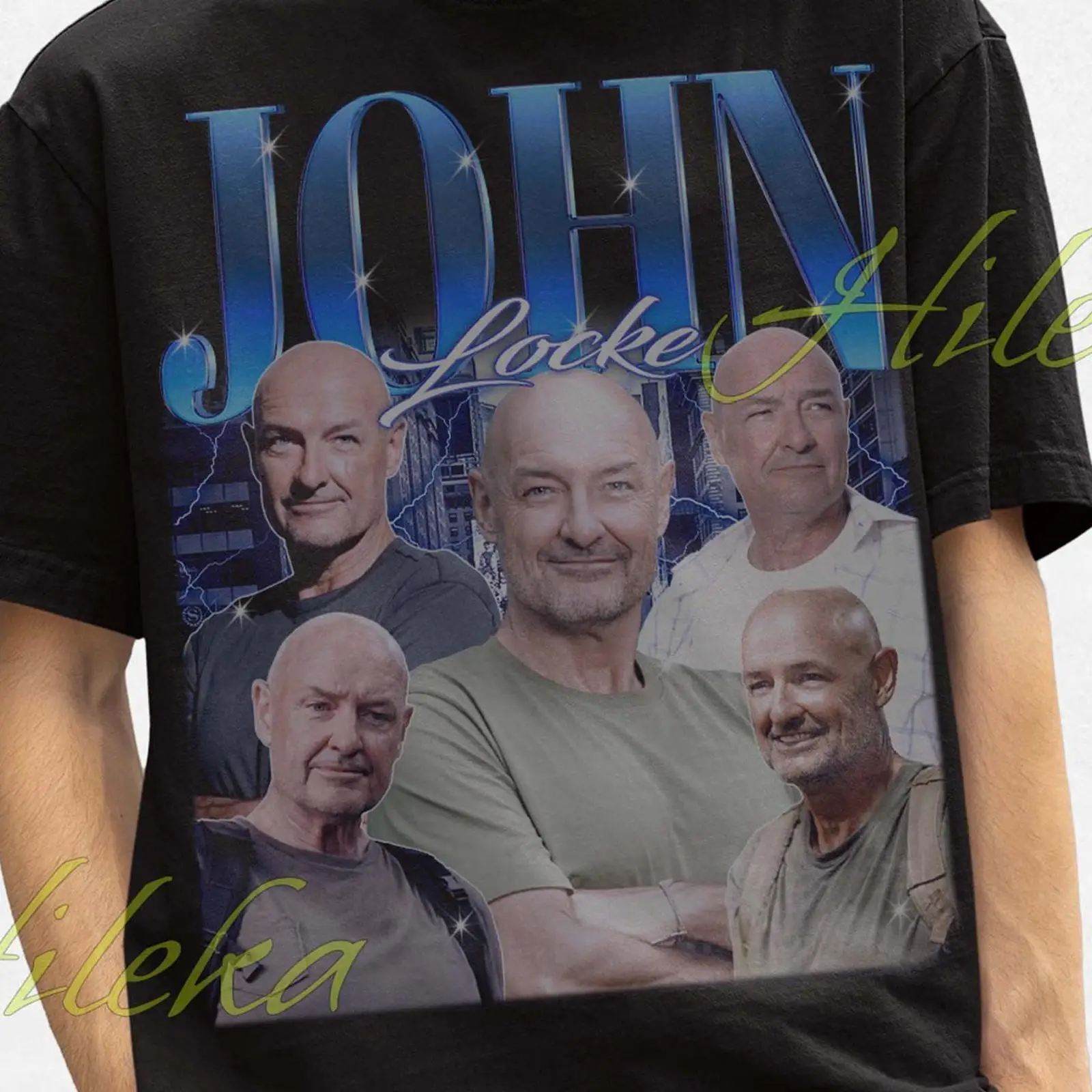 เสื้อยืดวินเทจ John Locke Boot - Vintage Fashion Tv บทวิจารณ์และราคา