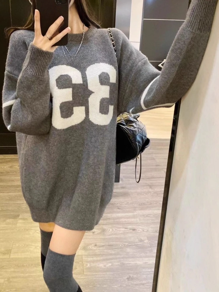 เสื้อสเวตเตอร์ถักสไตล์วินเทจ Y - Vintage Fashion Y2K บทวิจารณ์และราคา