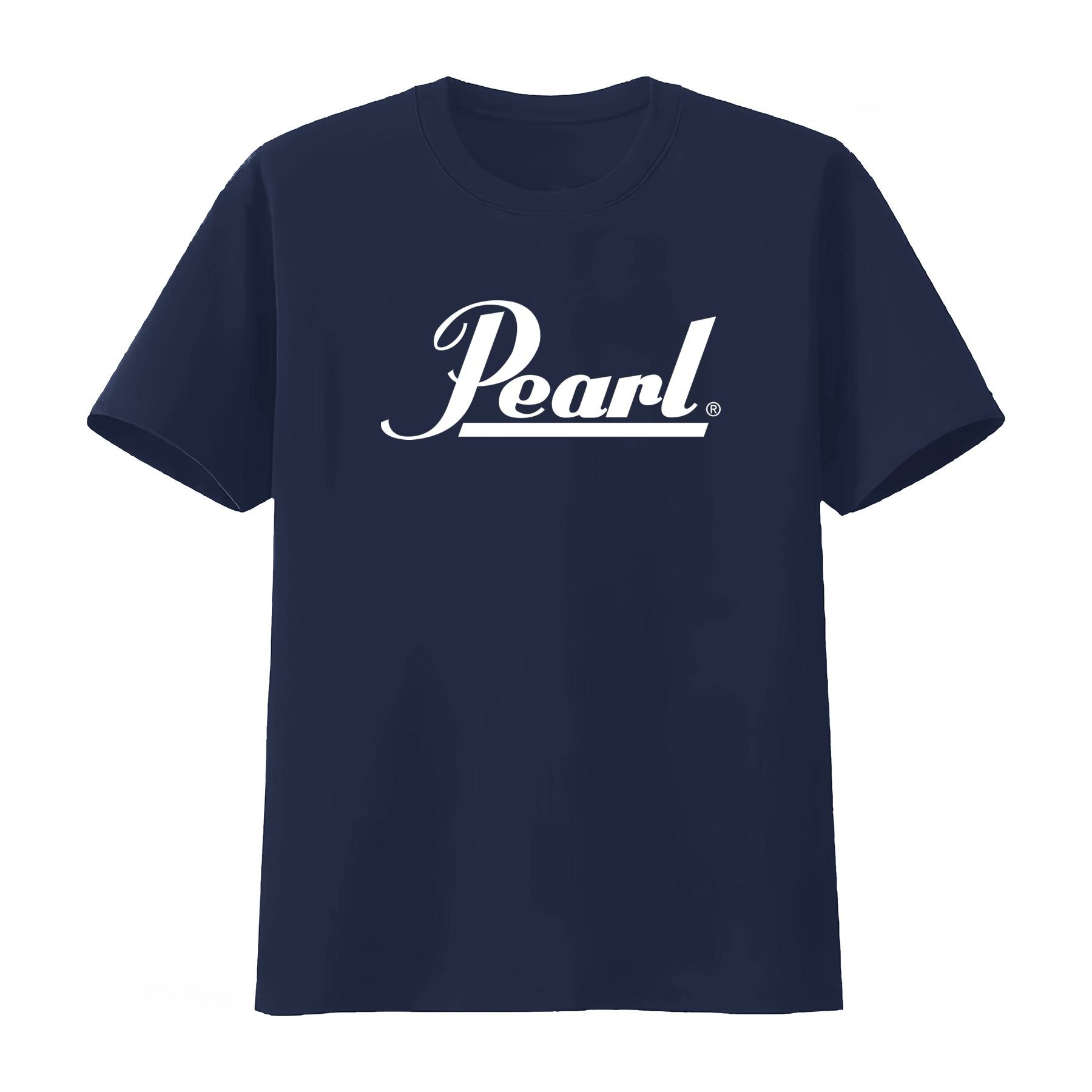เสื้อยืดโลโก้ Pearl Drums สีดำ - Vintage Fashion Icons บทวิจารณ์และราคา