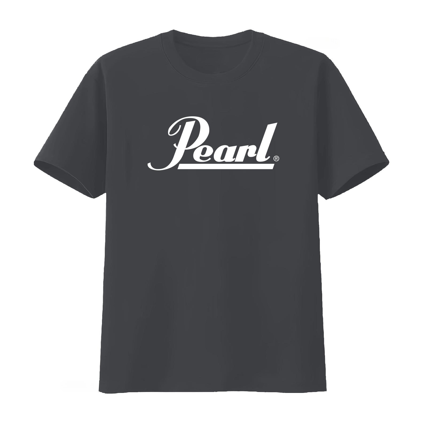 เสื้อยืดโลโก้ Pearl Drums สีดำ - Vintage Fashion Icons บทวิจารณ์และราคา