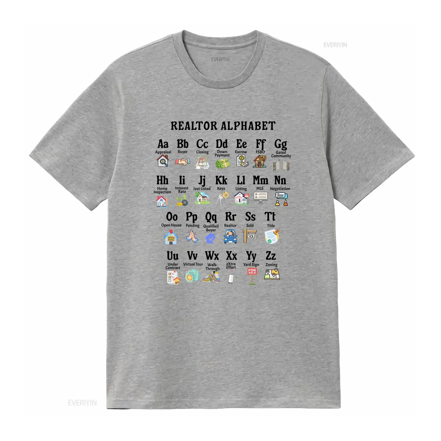 เสื้อยืดลำลองพิมพ์ลายไอคอนตัวแ - Vintage Fashion Icons บทวิจารณ์และราคา