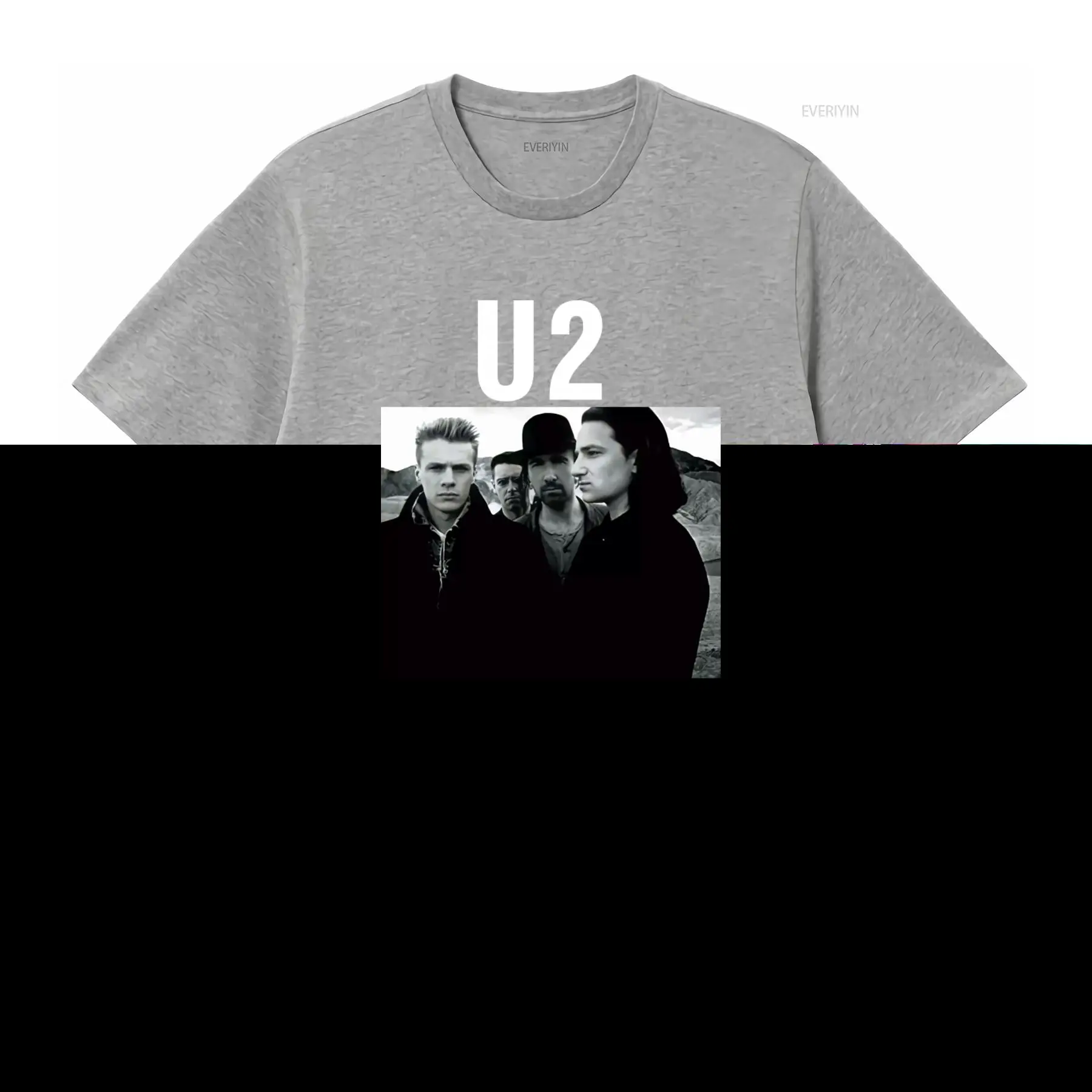 เสื้อยืดวงดนตรี Las Vegas U2 B - Vintage Fashion Las Vegas บทวิจารณ์และราคา