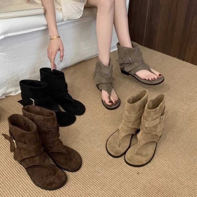 รองเท้าบูทเปิดนิ้วเท้าสำหรับผู - Vintage Fashion In 2026 บทวิจารณ์และราคา