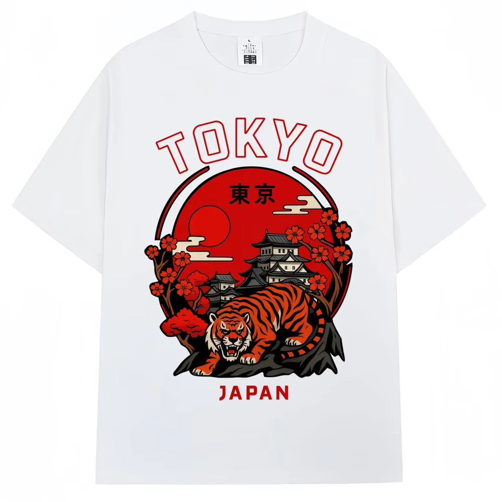 เสื้อยืดลายกราฟิกซากุระสไตล์ญี - Vintage Fashion Tokyo บทวิจารณ์และราคา